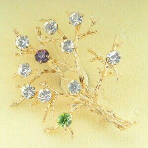 Catamore Sterling Silver Gold Vermeil Tree